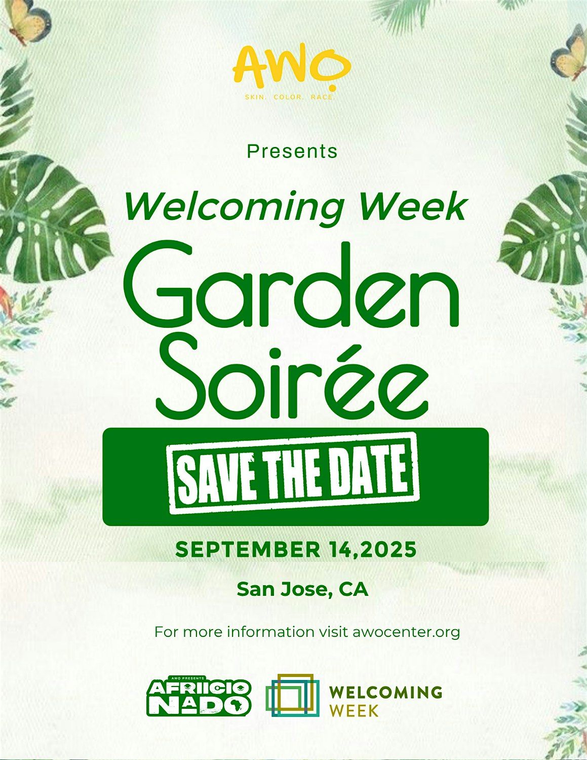 AW\u1ecc Presents Welcoming Week Garden Soiree: Stories We Share