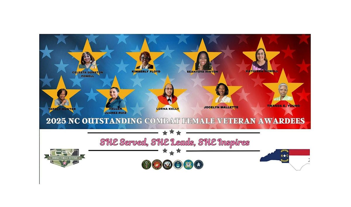 2025 NC Outstanding Combat Female Veterans Award Ceremony
