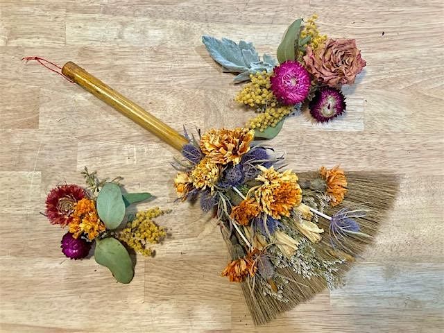 Dried Flower Broom Class