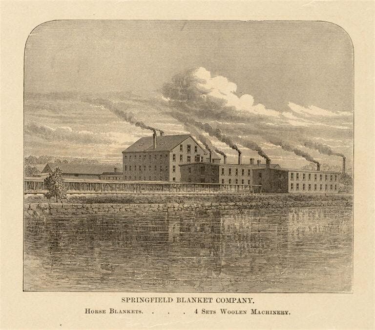 FREE LECTURE: Holyoke's Springfield Blanket Company