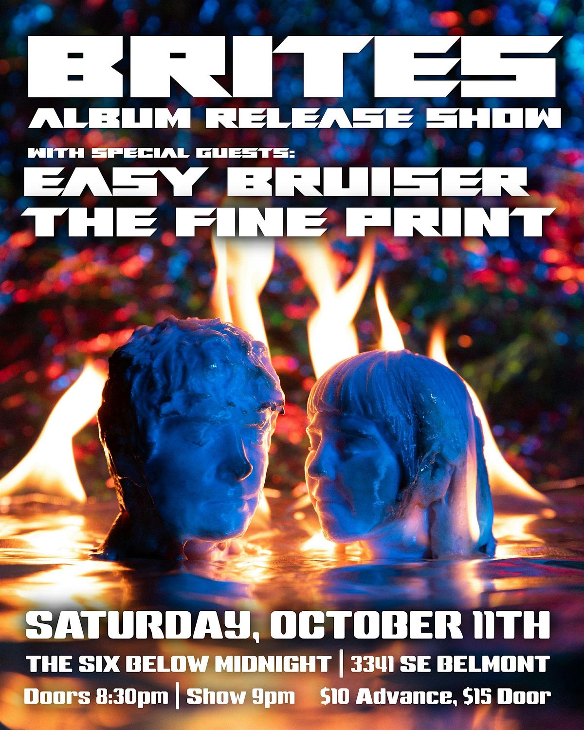 Brites (Album Release) with Easy Bruiser and The Fine Print