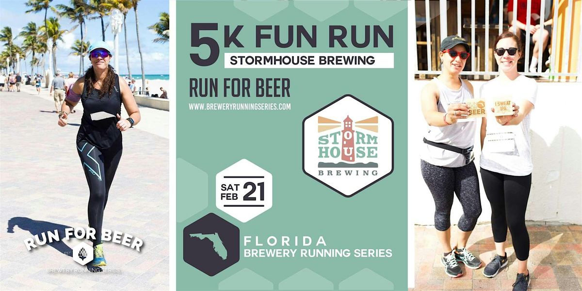 5k Beer Run x Stormhouse Brewing | 2026 Florida Brewery Running Series