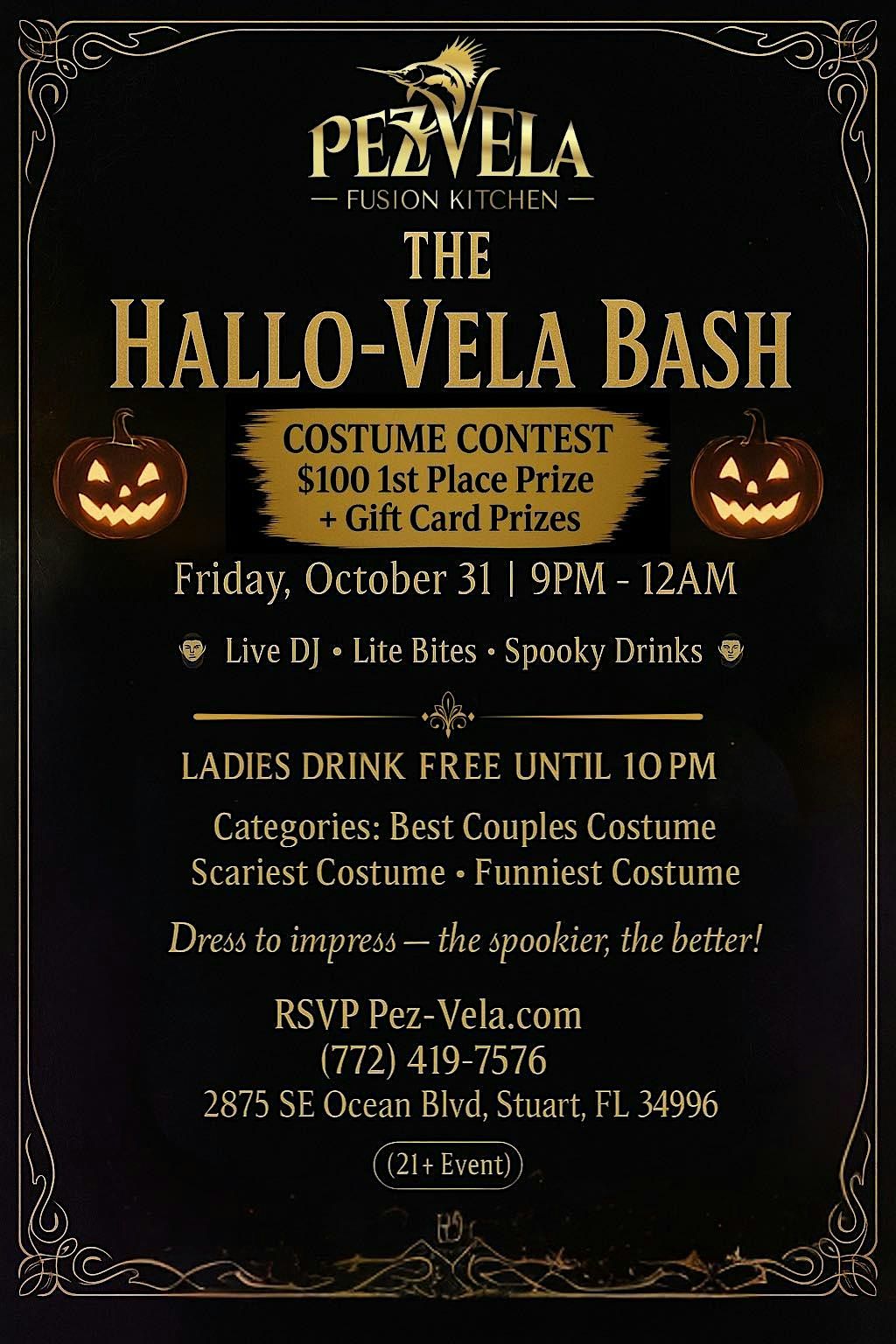 Hallo-Vela Halloween Costume Party