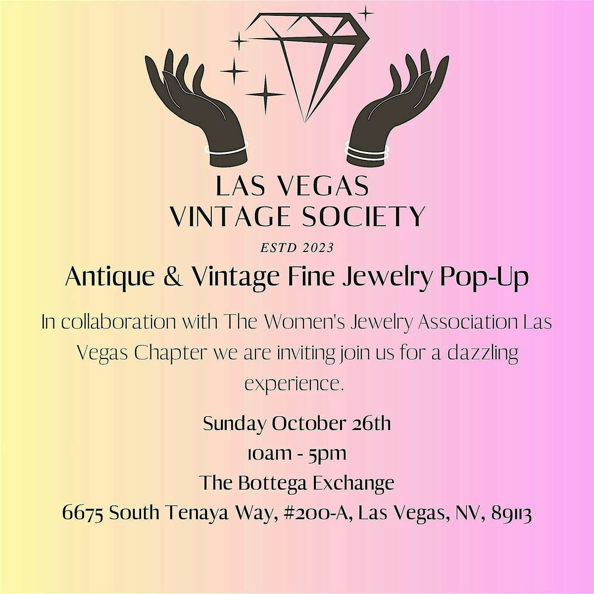Antique & Vintage Fine Jewelry Pop-Up