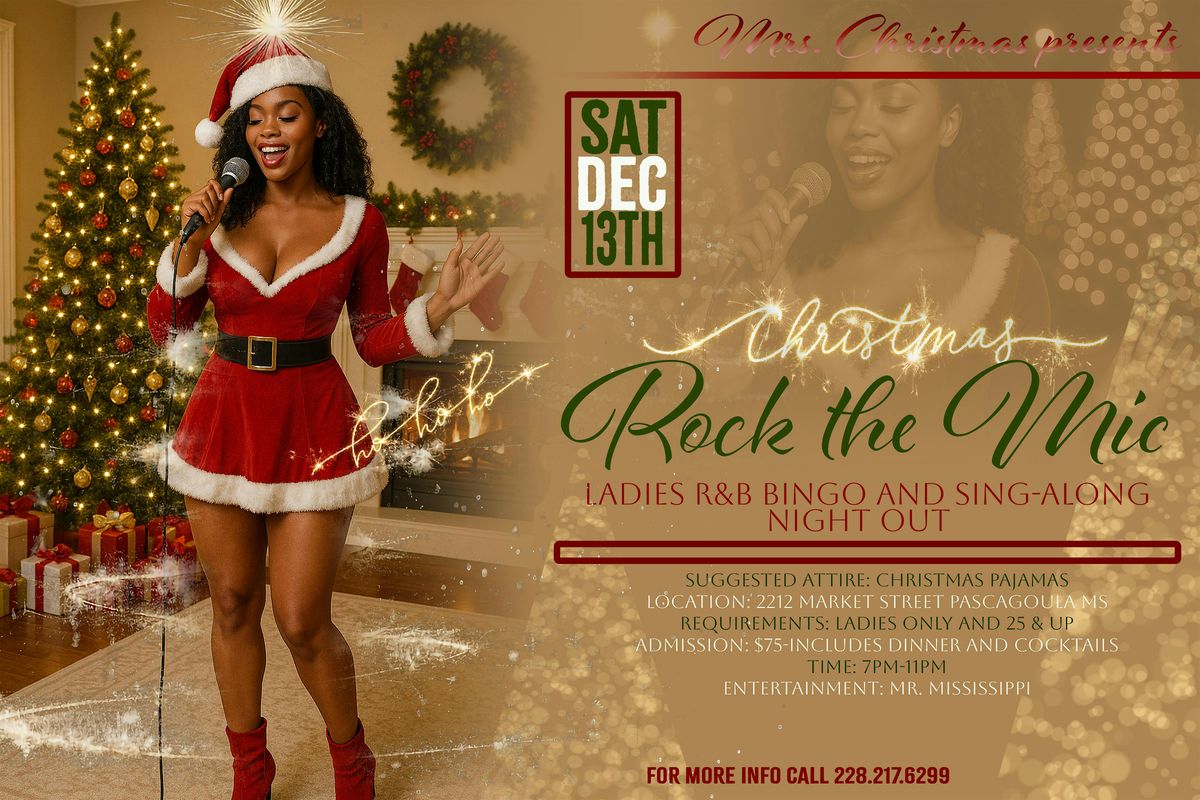 Rock The Mic Ladies R&B Bingo And Sing-Along Night Out