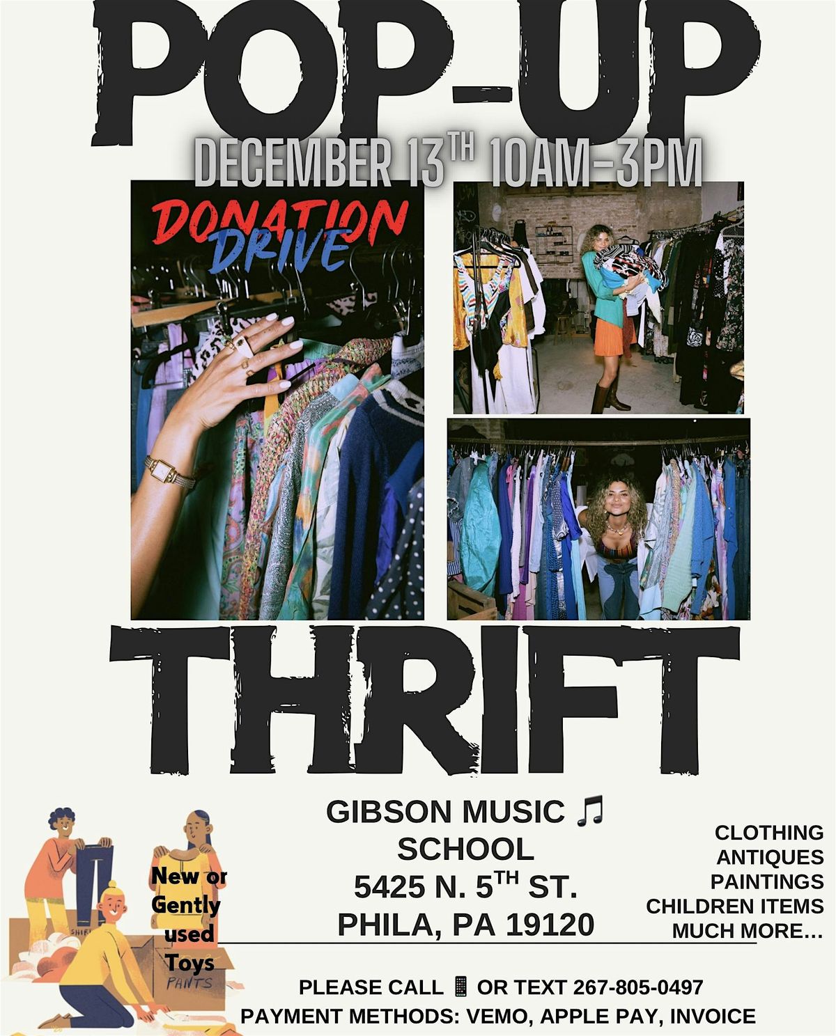 Thrift Store pop up