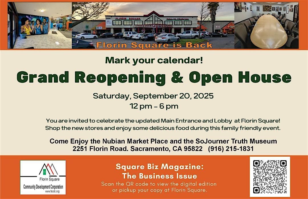 Florin Square is Back! Grand Reopening Celebration