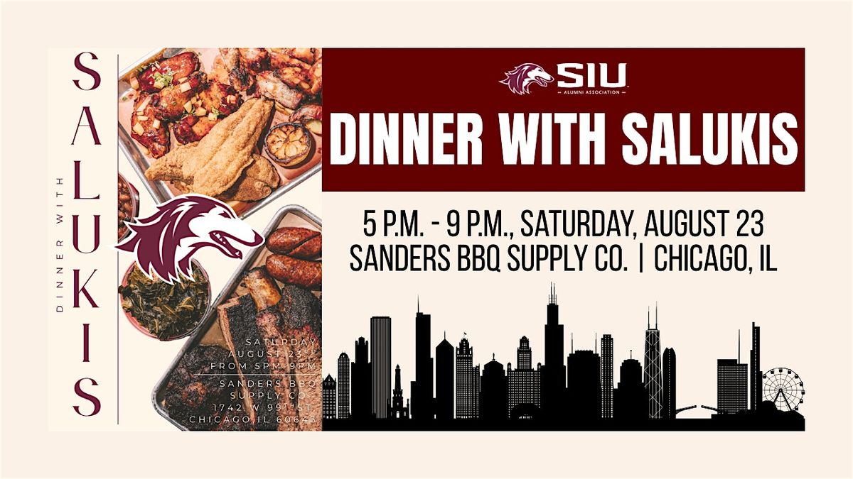 Dinner with Salukis @ Sanders BBQ Supply
