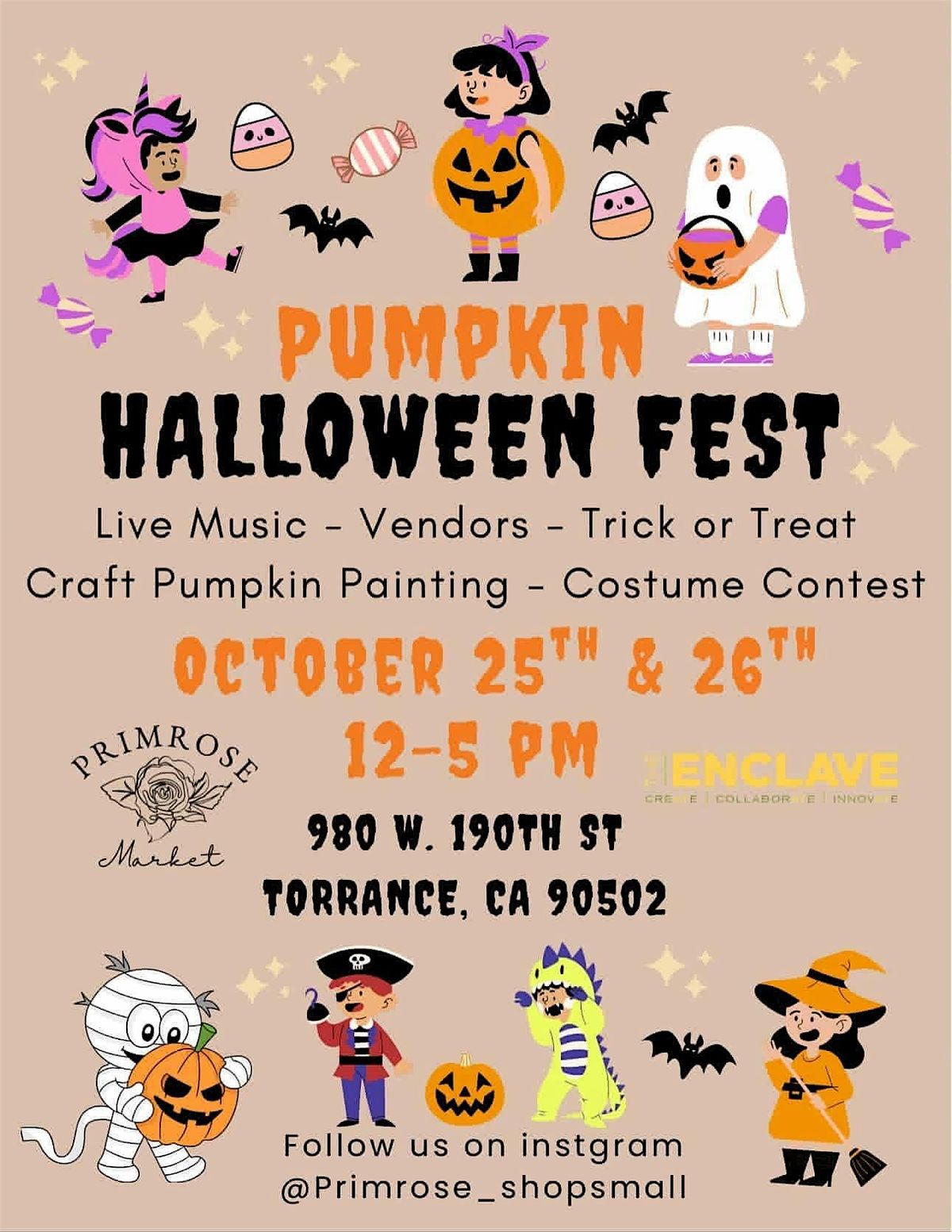 Pumpkin Halloween Fest - The Enclave Torrance
