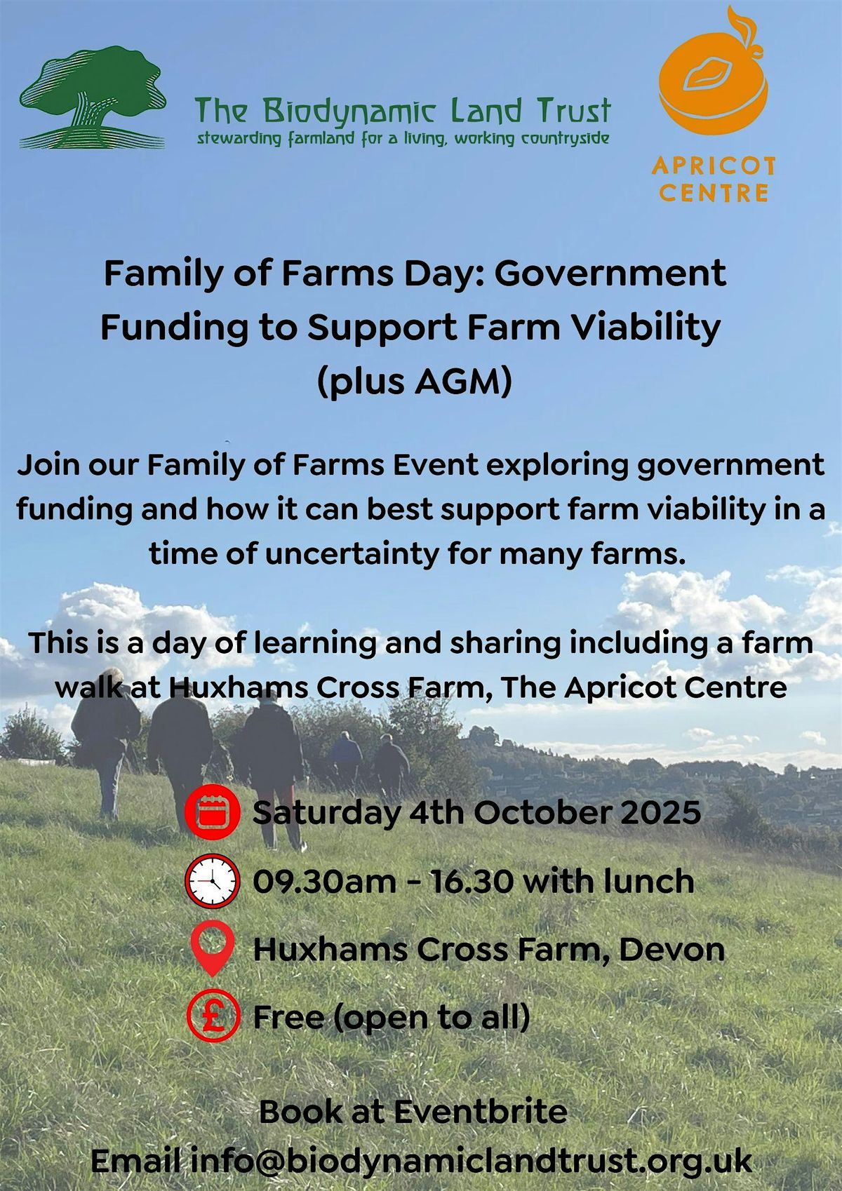 Biodynamic Land Trust Family of Farms Day & AGM