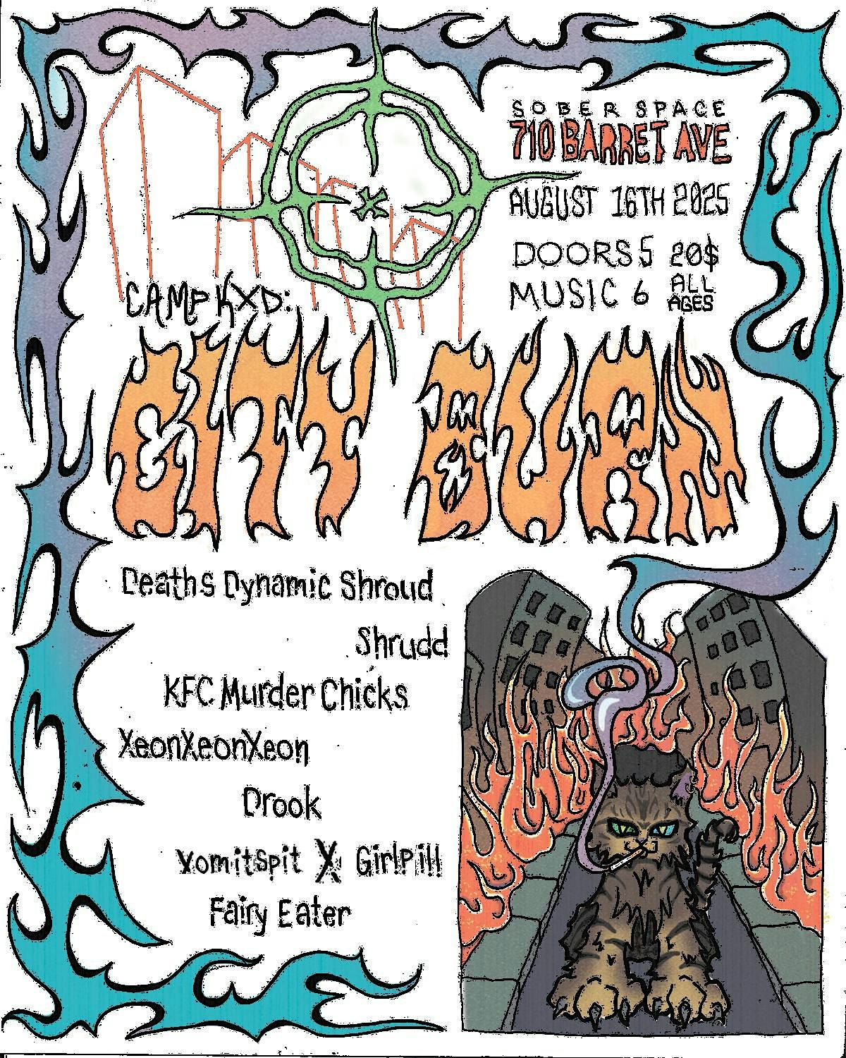 CAMP KXD: CITY BURN