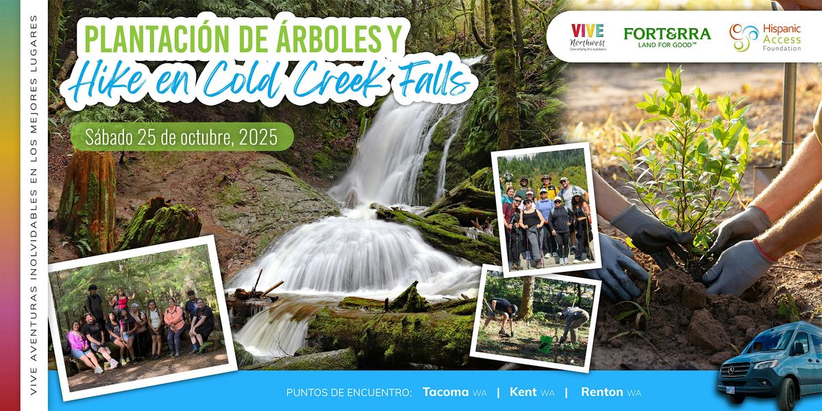 D\u00eda Verde y Aventurero en SeaTac & Cold Creek Falls