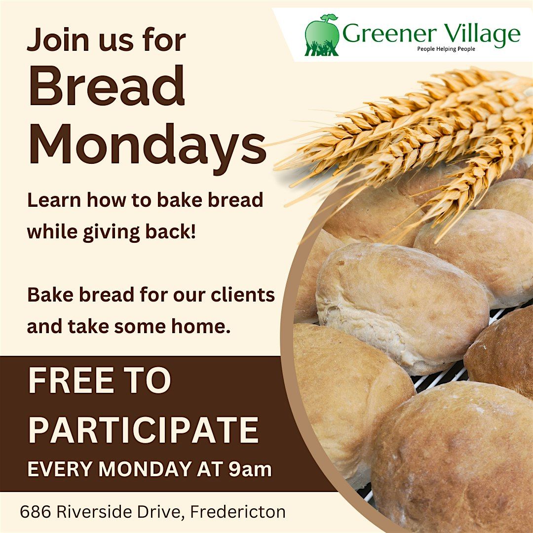 Bread Mondays - Bake Bread for the Food Bank