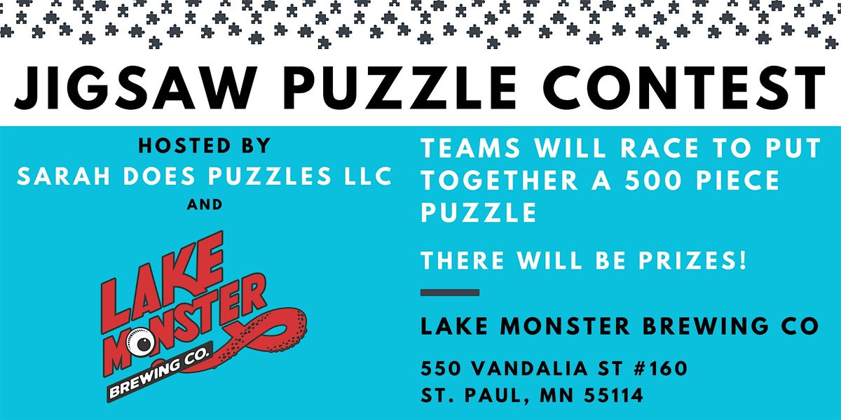 Team Jigsaw Puzzle Contest at Lake Monster Brewing - September 2025