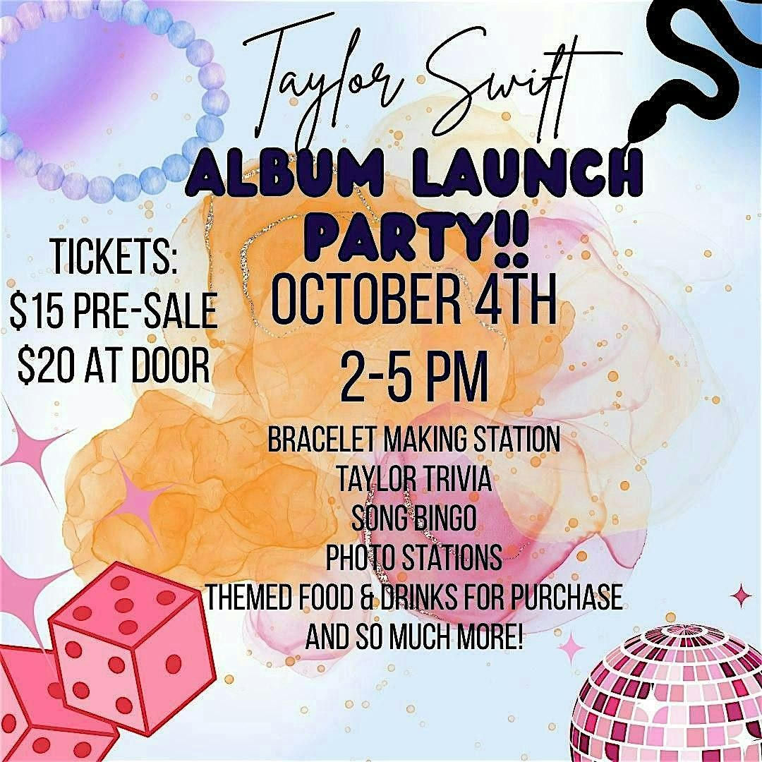 Taylor Swift Album Launch Party!