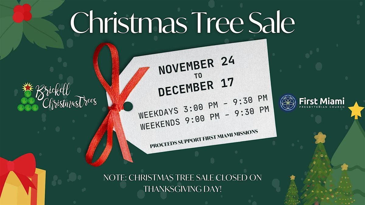 Christmas Tree Sale