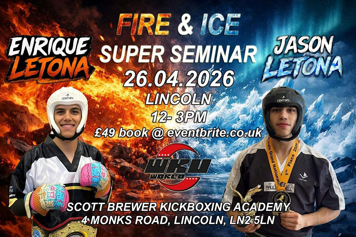 Fire & Ice Seminar - Enrique & Jason Letona at SBKA - Scott Brewer ...