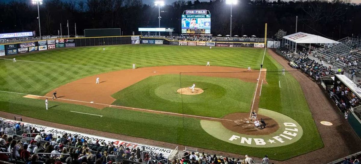 Parking New Hampshire Fisher Cats at Harrisburg Senators