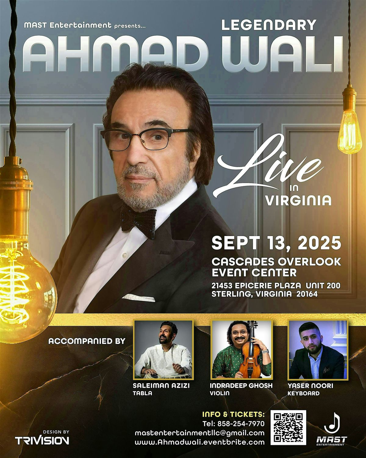 Ahmad Wali Live in concert!