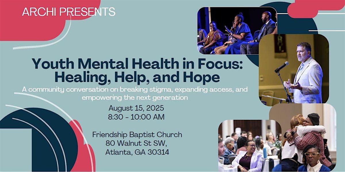 Youth Mental Health in Focus: Healing, Help and Hope