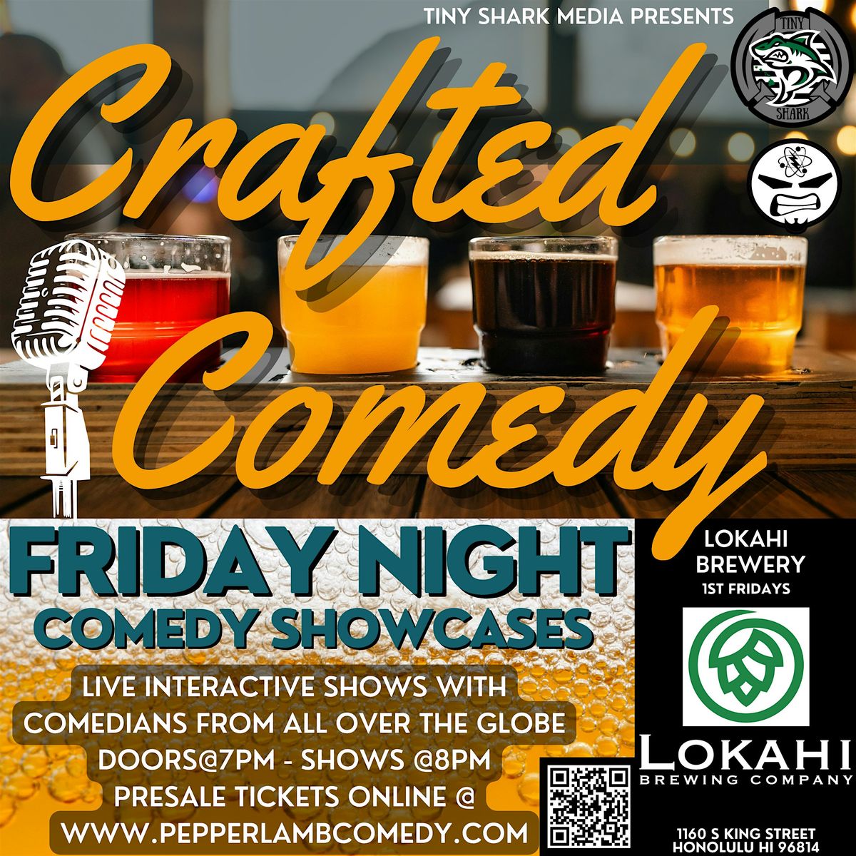 Crafted Comedy - NOV 7th - Aloha Beer