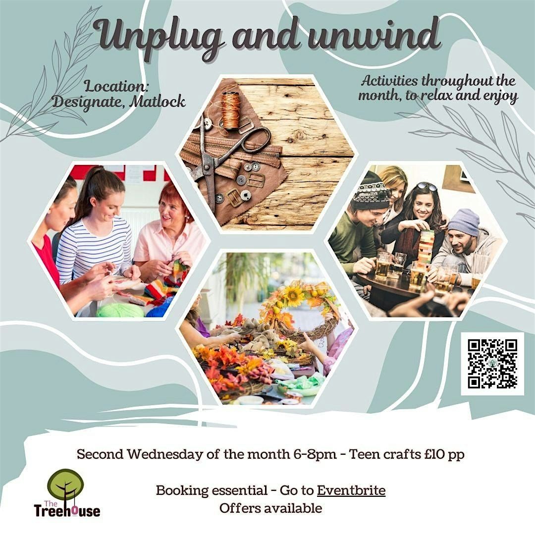 Teen crafting: monthly drop in and chill out