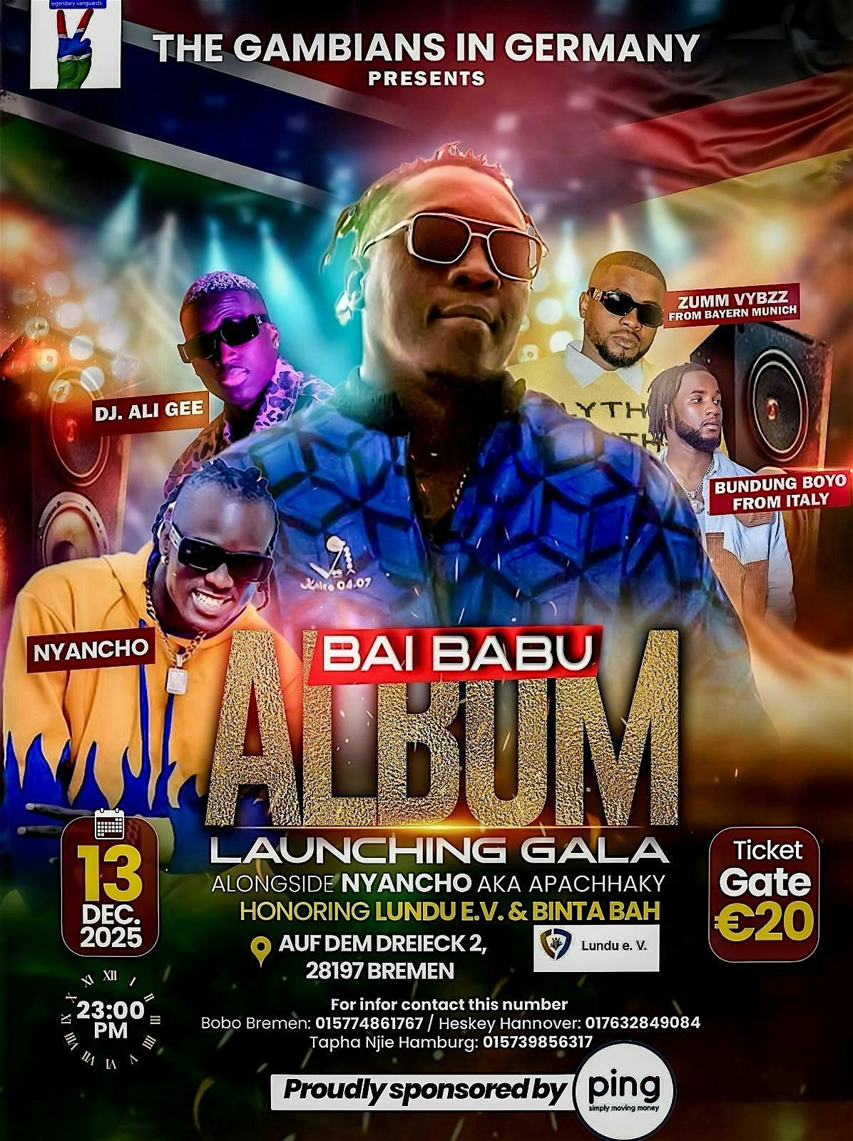 Lundu ev gegen FGM and Honouring Binta Bah