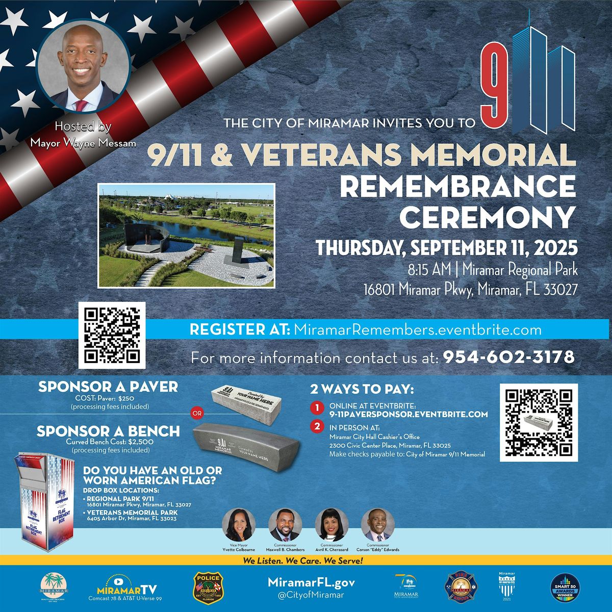 Miramar 9\/11 & Veterans Memorial Remembrance Ceremony