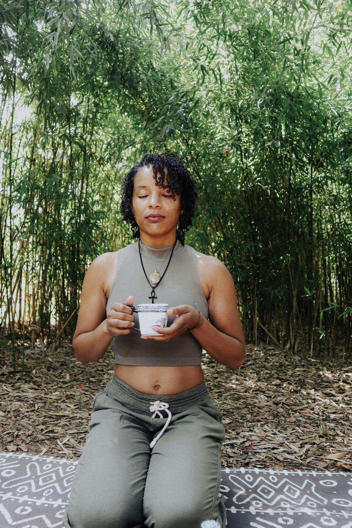 Free yoga & tea at Sandlewood Farm