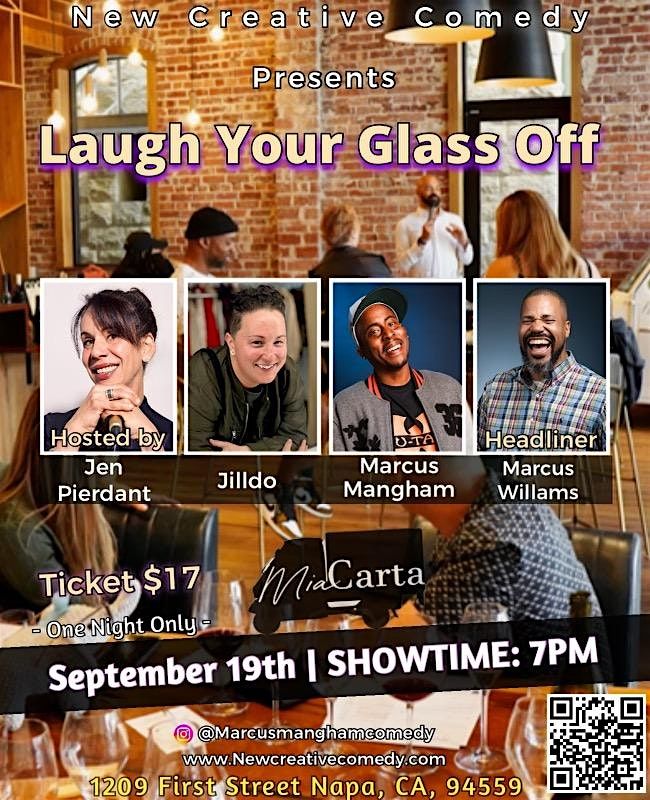Laugh Your Glass Off Comedy Show