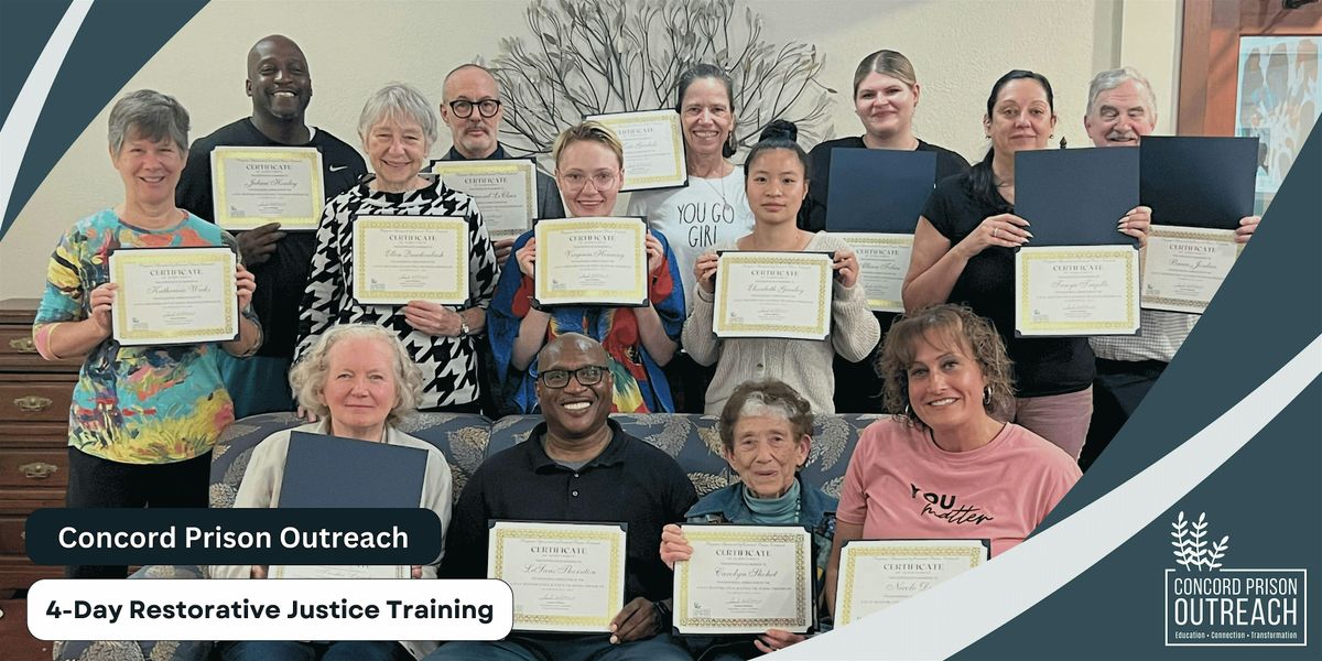 4-Day Restorative Justice Training September 2025
