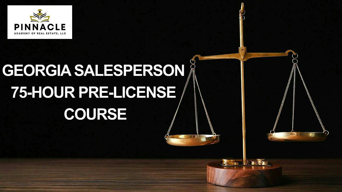 GA Real Estate Salesperson Pre-License Course