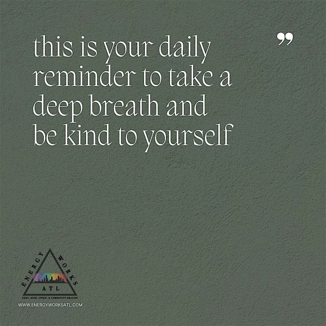 Exploring Meditation: Breathwork