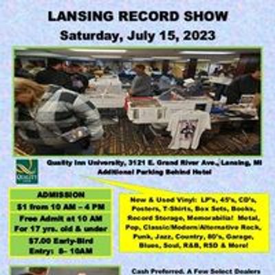 Lansing Record & CD Show