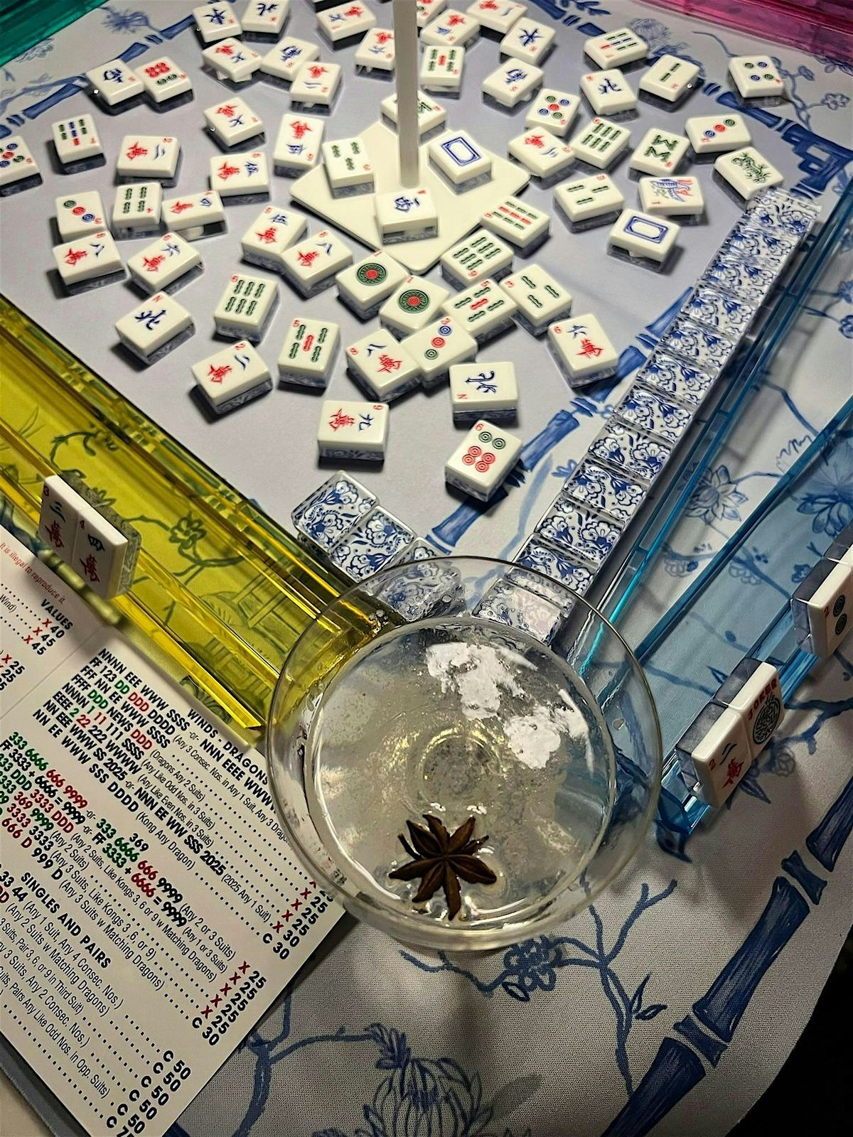 Nov 11 - Mahjong and Cocktails @Birdsnest
