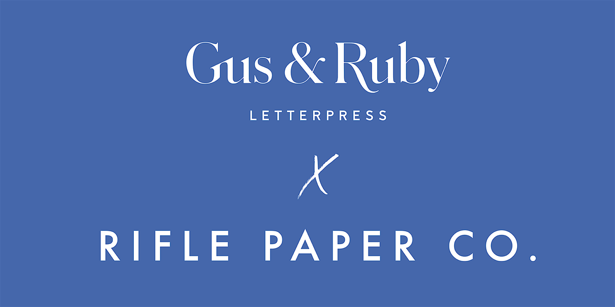 Meet & Greet with Anna Bond of Rifle Paper Co.