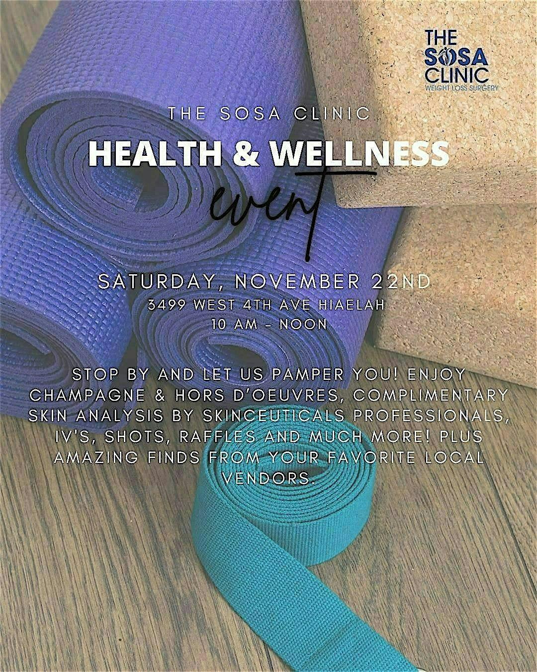 The Sosa Clinic |  Health & Wellness Event