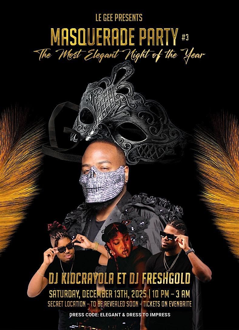 Masquerade party - 3rd Annual