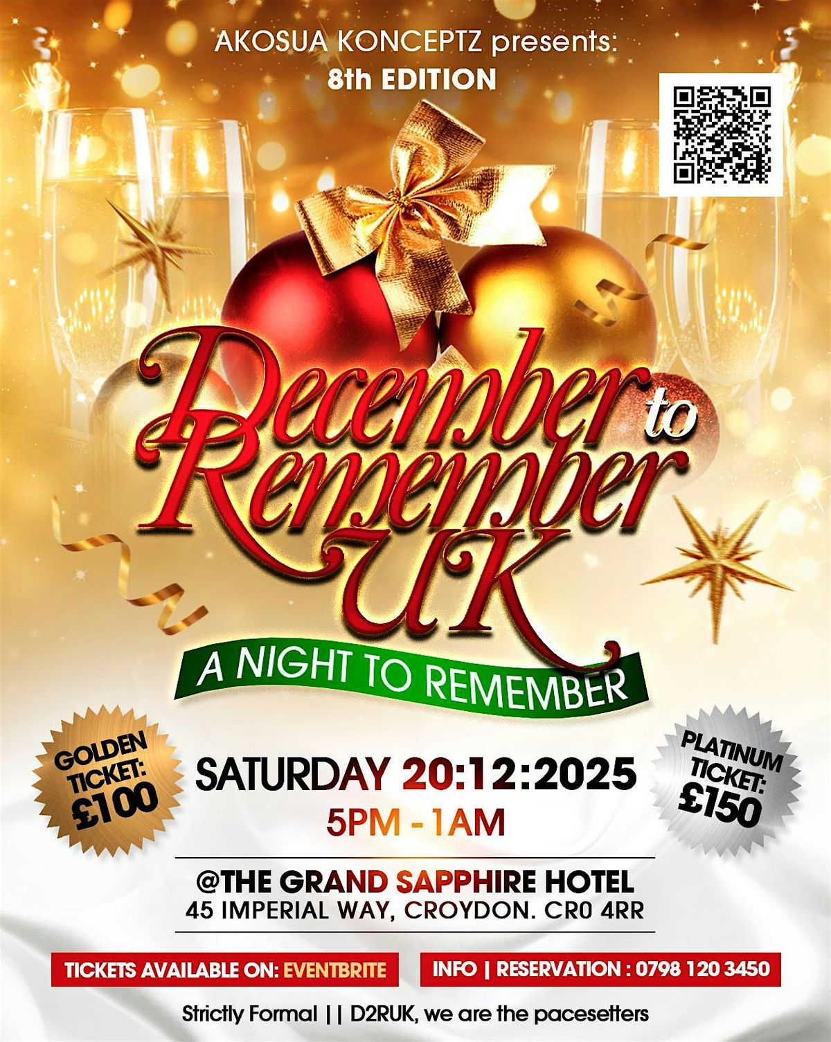 DECEMBER TO REMEMBER - UK