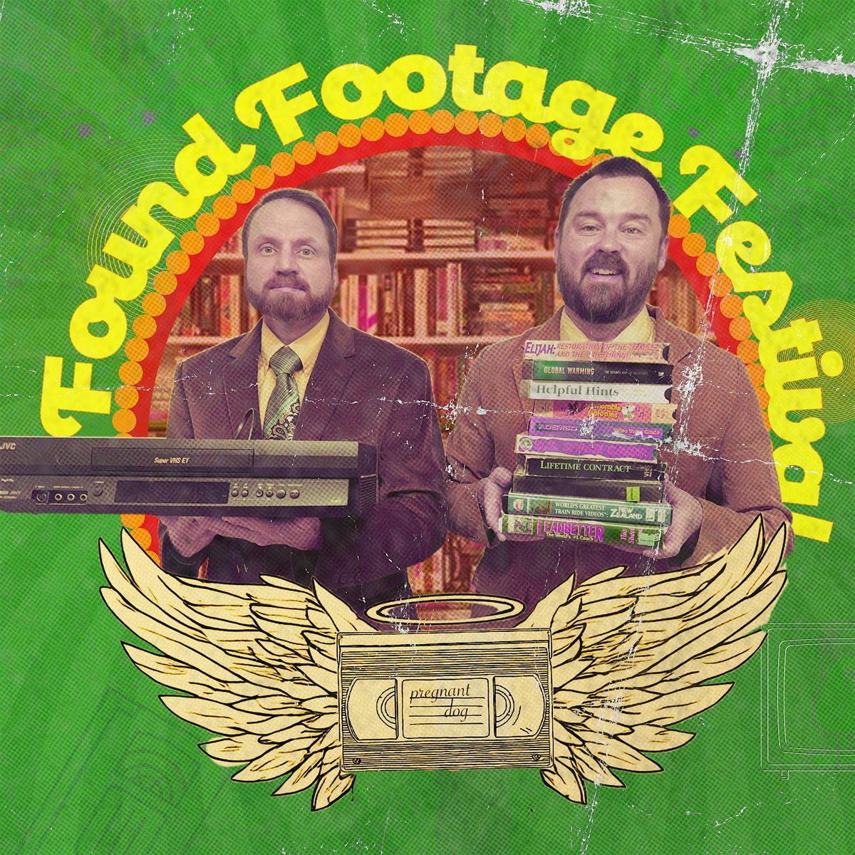 FOUND FOOTAGE FEST: Porcelain VHS Treasures Live Comedy with VHS tapes!