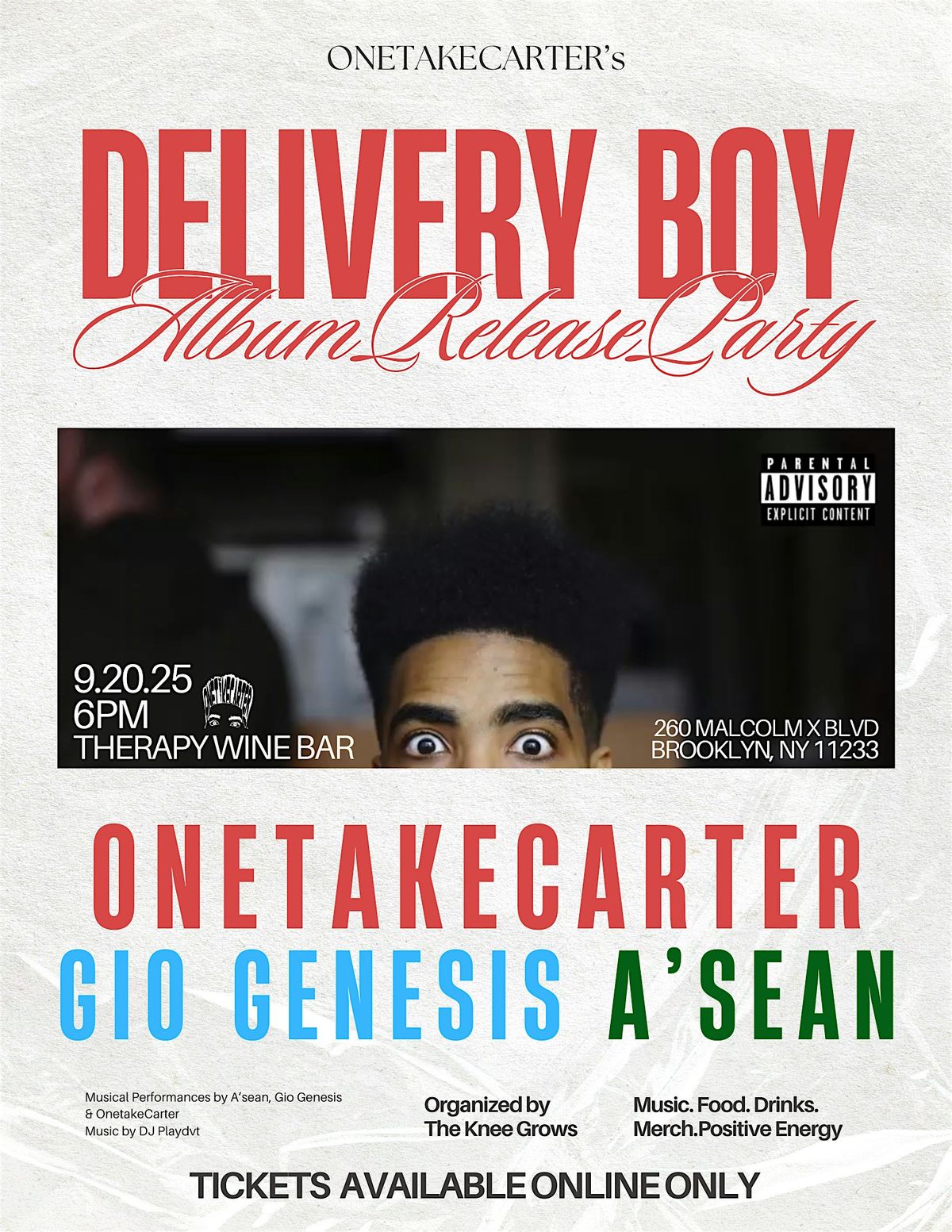 Delivery Boy Album Release Show