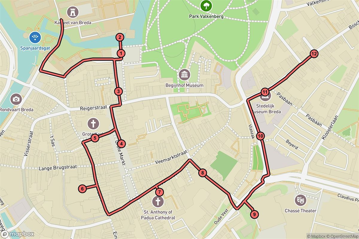 Breda Audio Tour: Castles, Cathedrals & Creative Corners