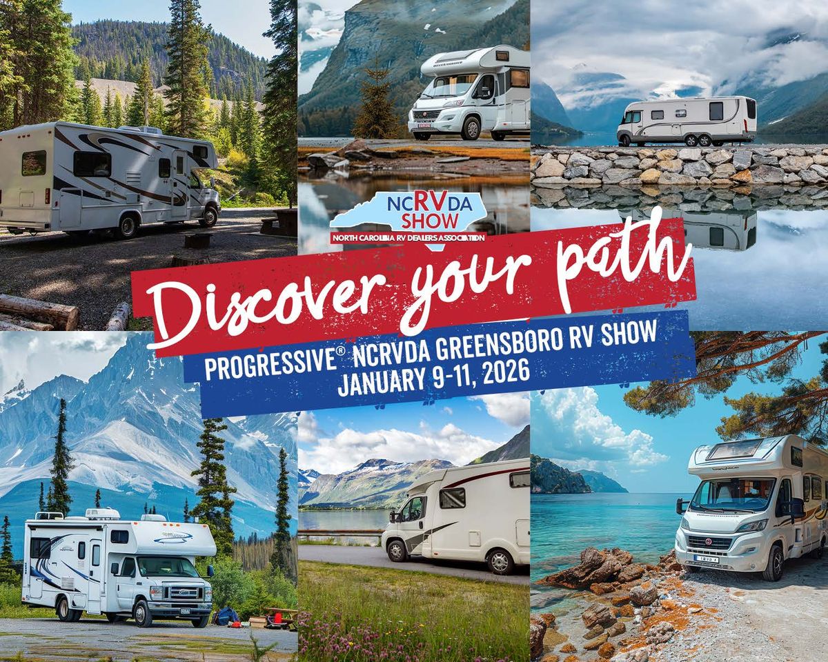 2026 Progressive NCRVDA RV Show - Saturday at First Horizon Coliseum at Greensboro Complex