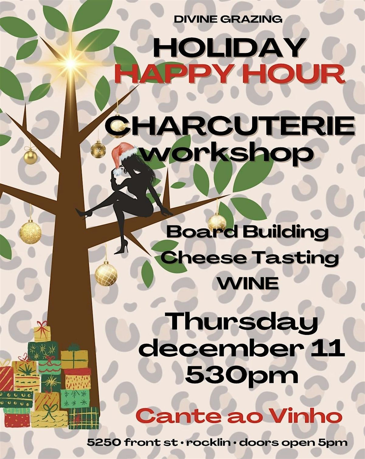 Holiday Happy Hour Charcuterie Workshop