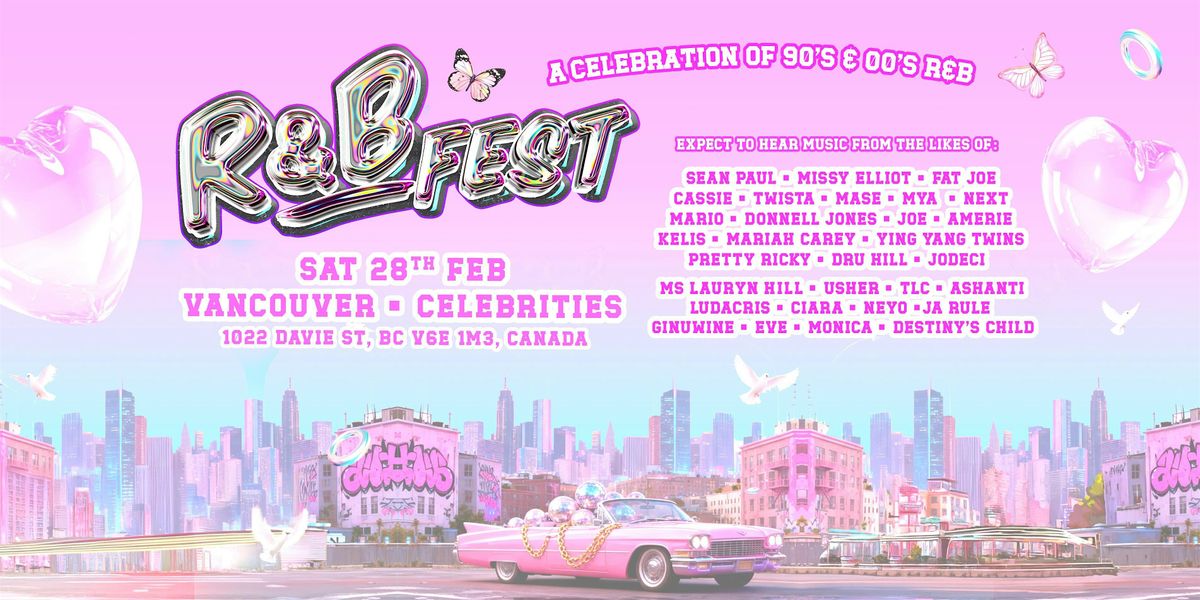 R&B Fest Returns To Vancouver!