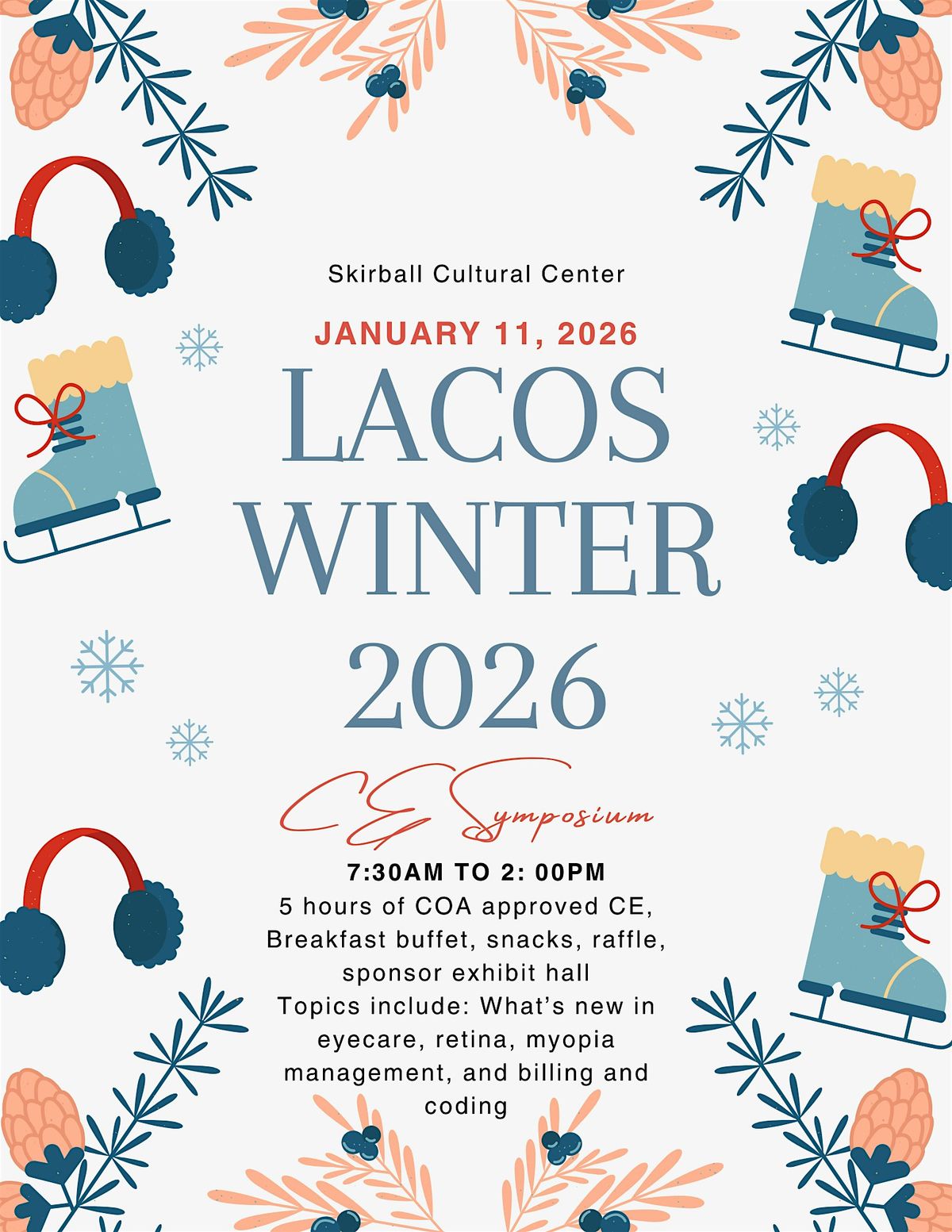 LACOS Winter 2026 CE Symposium