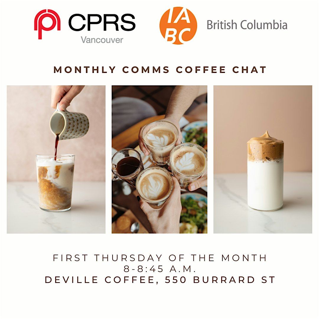Monthly Comms & Coffee Chat
