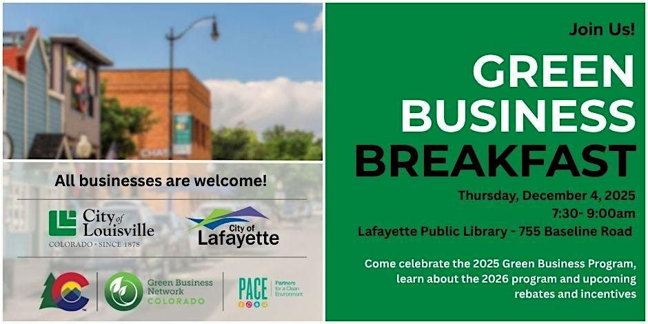 2025 Green Business Breakfast