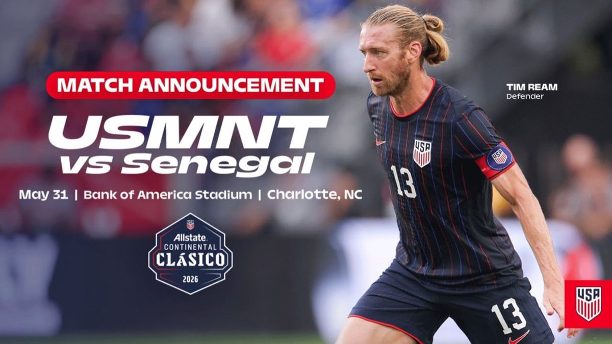 International Friendly: United States vs. Senegal