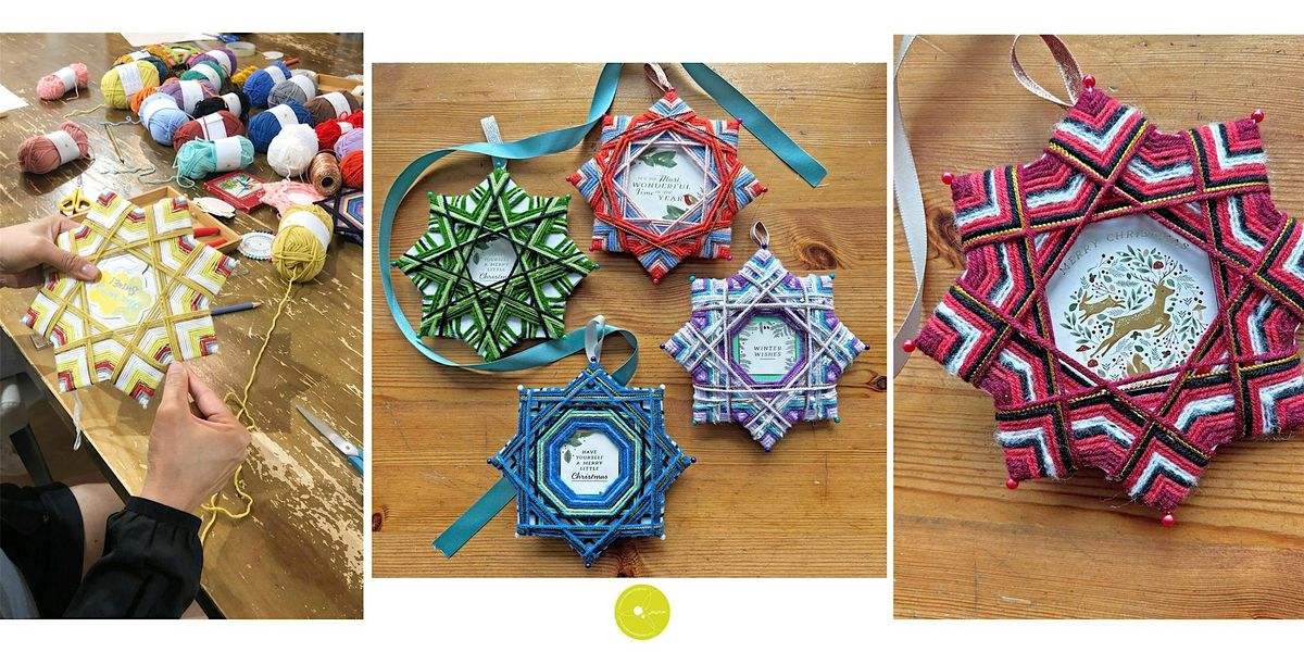 Christmas Mindful Star Weaving . Share Joy with Others